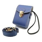 【ノーブランド】 合皮 デジカメ ケース ・ Panasonicとの互換性あり ルミックス用 DC-TZ95 DC-TZ90 に適合 (= TZ95 TZ90 に適合) 収納 保護 ランドセル キャリー ポーチ (シボネイビー) [並行輸入品]