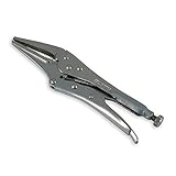 Olympia Tools 11-309 9-Inch Long Nose Locking Pliers With Wire Cutter [並行輸入品]