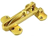 取替 外開き ドア用 ドアガード ゴールド シルバー ブロンズ 仕上げ 防犯 訪問者 対策 ドアクローザー付き 扉 に (金)