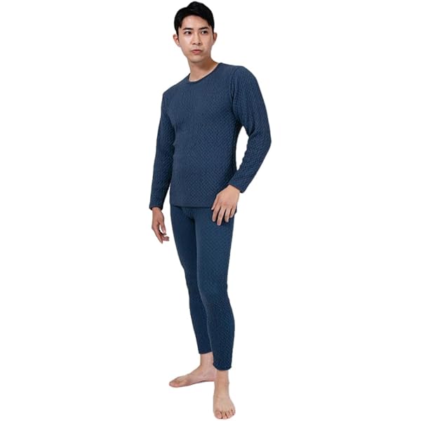 Amazon | ひだまり チョモランマ 紳士用 上下セット LLサイズ 健繊