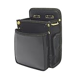 WorkMaster(ワークマスター) BlackLeather(ブラックレザー) 2段電工袋 WM-BL110