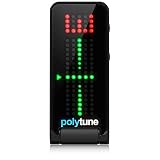 tc electronic polytune clip Black クリップ式 ポリフォニックチューナー