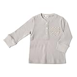 ソレイアード SOULEIADO ヘンリーTシャツ 80cm グレー 45734