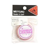 MIYUKI ビーズワーク専用糸 「モノコード」 #20/20m巻 プラム K2332/2