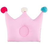 ベビー授乳有機コットン保護枕幼児用&新生児 ピンク K006-PINK