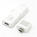 USBポータブルLEDライトPIRモーションセンサーライト暖かいホワイトNight Light forキャビネットクローゼット