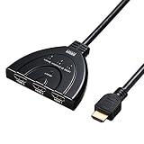 サンワサプライ HDMI切替器(3入力・1出力または1入力・3出力) SW-HD31BD