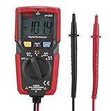 Akozon UNI-T UT125CハンドヘルドオートレンジデジタルマルチメータAC / DC電圧電流オームテスターオートレンジ