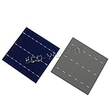 ECO-WORTHY DIY 25個 ソーラー 156*156mm 4.3Wごと セル ソーラーパネル DIY用 Aクラス