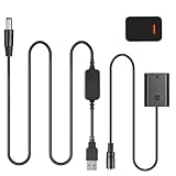 Raeisusp AC-FZ100パワーバンクusbケーブル + NP-FZ100 FZ100 VG-C3EM仮想電池適用します Alpha A7R V, A7S III, A7R IV, A7R III, A7 III, A7C, A6600, A7S II, A7R II, A1, A9 A9II