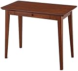 82-784 ダークブラウン パソコンデスク90 Beat パソコン デスク シンプル 90cm幅 収納 ウォールナット スリム Beat ヤマソロ 新築 お祝い 父の日 母の日 プレゼント ヤマソロ 【送料無料】