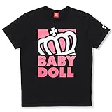 BABYDOLL（ベビードール） 斜め王冠Tシャツ 男女兼用 M ピンク