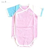 (ボリボンウーフ)boribon oeuf 半袖 フィットオール/カバーオール(ヴェール/ファルシ) /B 70cm