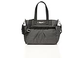 Babymel Cara Striped Tote Diaper Bag, Grey Stripe by Babymel