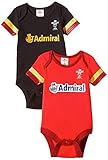 Wales R.U. 2 Pack Bodysuit 12/18 mths GD