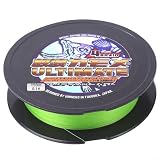 放浪カモメ PEライン 釣り糸 0.1号 150M レーザー ライム グリーン 4本編 3lb アルティメットパワー アジ アジング メバル メバリング トラウト ワカサギ 用
