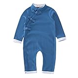 Zhhlaixing 高品質の Chinese Style Baby Romper Cute Newborn Fashion Long Sleeve Cotton Jumpsuit