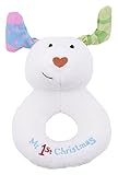 Snowdog My First Christmas Jingle Bell Ring Rattle