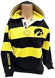 NCAA Iowa HawkeyesメンズRugby Hoodie M
