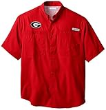 NCAA Georgia Bulldogs Collegiate Tamiami Shirt L レッド
