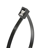 Gardner Bender 45-311UVBSC Nylon Self-Cutting Cable Tie 11 in. 20 Pk. Black [並行輸入品]