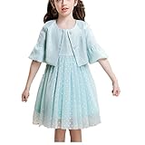 MissとMrキッズ ドレス 子供ワンピース ガールズドレスフォーマル　五分丈ボレロ+ノースリーブ チュール ワンピース 2点セット お姫様ドレス 入学式 卒園式 卒業式 七五三 パーティー卒園式 発