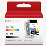 BR-office BC-365XL/366XL 詰め替えインクカートリッジ キャノン用 CANON用 BC-365 ブラクラ BC-366 カラー 1個 BLACK 対応機種:PIXUS TS3530 TS3730【説明書付き／個別包装】