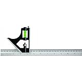 12 "組み合わせ正方形300 mm Try Square with Built in spiritレベルScriber