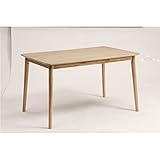 ダイニングテーブル/リビングテーブル 【長方形 幅120cm】 木製/オーク突板 北欧風 『ローブル』 ナチュラル 生活用品 インテリア 雑貨 インテリア 家具 テーブル ダイニングテーブル 木製、天然木 top1-ds-1748437-a