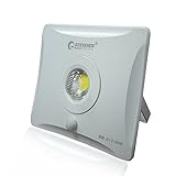 GOODGOODS COB LED センサー ガーデンライト 30W 300W相当 庭園灯 屋外 防水 人感センサー 光センサー搭載【一年保証】 GYZ-30W