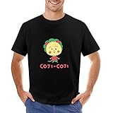 [Blosun] コジコジ Tシャツ 半袖 綿100% メンズ 肌に馴染む 可愛い おもしろ おしゃれ キャラクター ファッション ウィ メンズ キャラクタープリントカジュアル ユニセックス グッズ Tシャツ メンズ 男子 Ｔシャツ 半袖 夏服 おしゃれ シャツ 人気 スポーツ 大きいサイズ