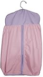 Baby Doll Bedding Reversible Diaper Stacker, Pink/Lavander