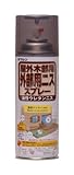 和信ペイント 外部用ウレタンニススプレー 高耐久・日焼け防止剤使用 透明クリヤー 420ml