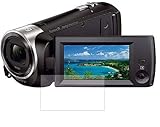 【2枚セット】SONY HDR-CX470 用 液晶保護フィルム 清潔で目に優しいアンチグレア・ブルーライトカットタイプ