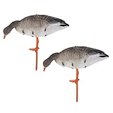 SunniMix 1ペア デコイダック　フルボディ　狩り道具　ギア　芝生庭装飾　 お釣り道具　XPE製　庭装飾品　ポータブル　