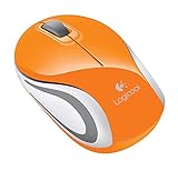 Logicool ロジクール ワイヤレス ミニマウス オレンジ M187OR