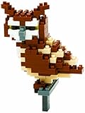 Nanoblock Great Horned Owl [並行輸入品]