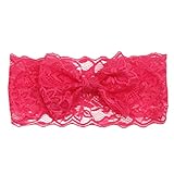 FEITONG ( TM )ファッションLovely Sweet女の子レースBigリボンヘアバンド赤ちゃん頭ラップバンドヘッドバンドアクセサリー