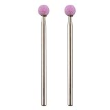 プロクソン(PROXXON) 軸付き砥石2本 【丸型5.0mm 軸径2.35mm WA砥石150番】 No.26762