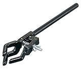 実験器具保持具細管用クランプ・黒 /2-9824-02