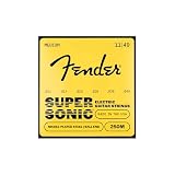 Fender フェンダー エレキギター弦 SuperSonic™ 250M Guitar Strings, Nickel-Plated Steel, Ball End, Gauges .011-.049