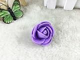 Generic 50pcs 3mm Foam Head Artificial Rose Flowers Handmade Wedding Home Decor