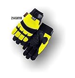 手袋、マジェスティック2145hyhモデル、イエロー、XLarge、冬Weatherグローブ – 1各