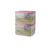 Babi Mild Natural N' Mild Soap 4x90g. Pink by Babi Mild [並行輸入品]