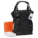VASKER　おむつバッグ ベビーカーストラップ付き ベビーカー用バッグ　チェンジバッグ　大容量　ブラック