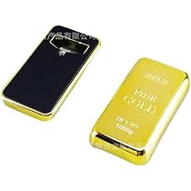 Amazon | ピュアシーク 金の延べ棒 金塊 文鎮ユニーク ミニ文鎮