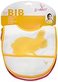 JJ Rabbit Dry Bib Set, Hot, 3-18 Months by JJ Rabbit
