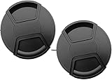95mm レンズキャップカバー Sigma 150-600mm 5-6.3 Contemporary DG OS HSM、Tamron SP 150-600mm F/5-6.3 Di VC USD G2 用、[2 パック]