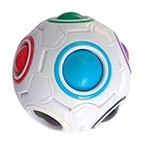ボールおもちゃ、応力Relieverレインボーマジックボールプラスチックキューブツイストパズルおもちゃby dacawin Da-001501