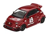 MINI GT 1/64 アバルト 595 LB-WORKS x Abas Works レッド (右ハンドル) 完成品 MGT00963-R